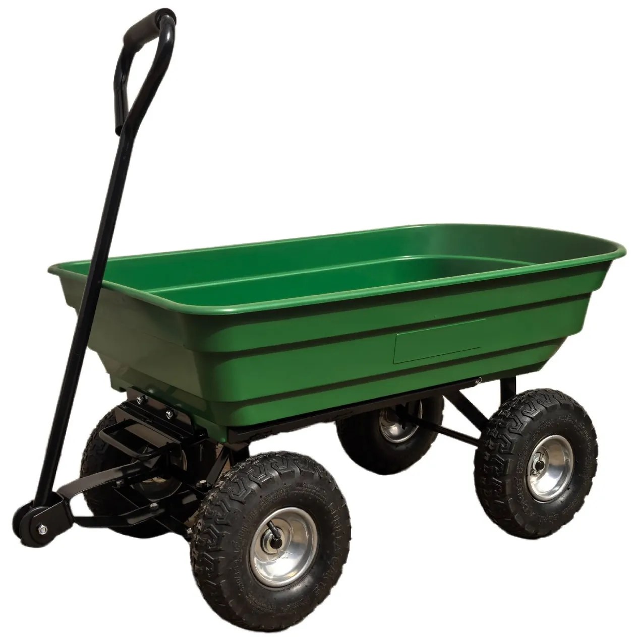 BestBerg BBGC-10G záhradný vozík / nosnosť 200 kg / zelený