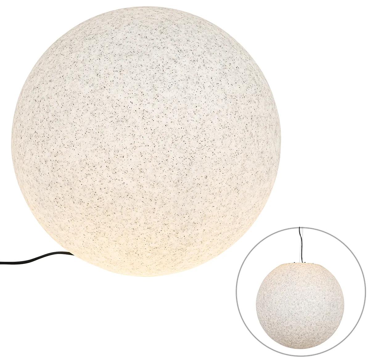 Moderné vonkajšie svietidlo sivé 56 cm IP65 - Nura