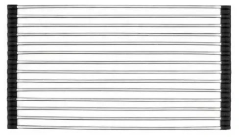 Mexen príslušenstvo, zvíjací odkvapávač pre kuchynský drez, čierna, 660949-70