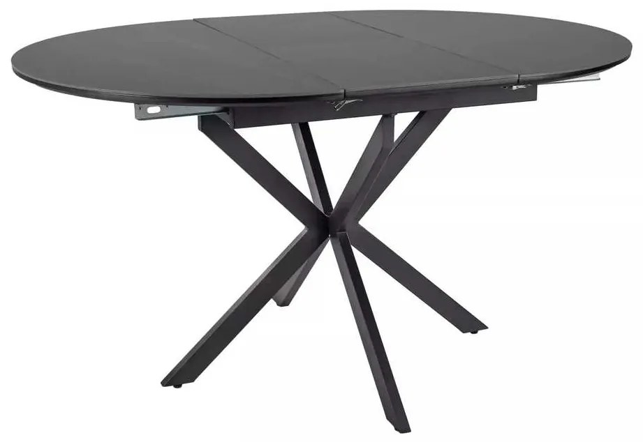 Jedálenský stôl Maxwell II 100 x 100 cm, čierna