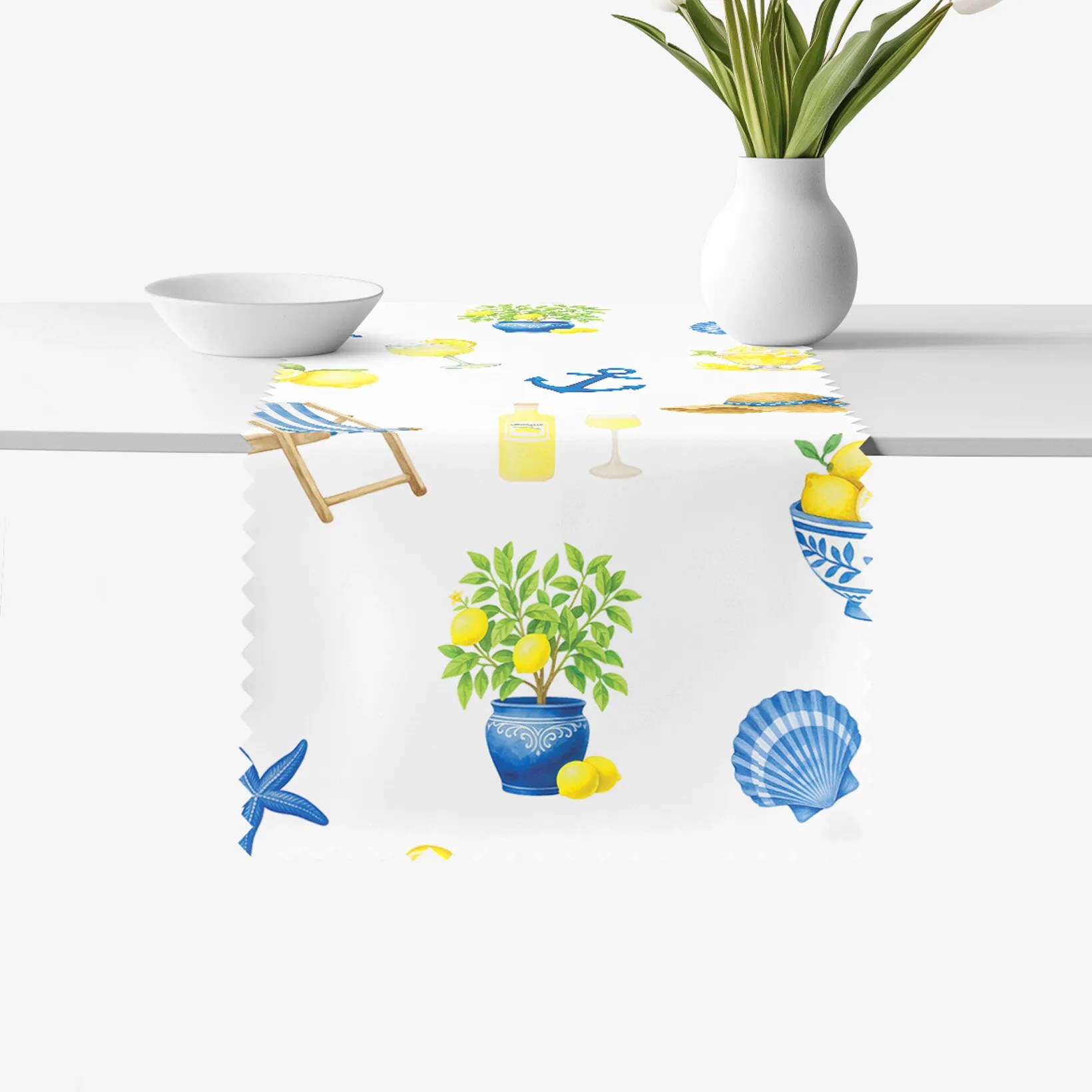 Goldea behúň na stôl teflónový - talianske leto 20x120 cm