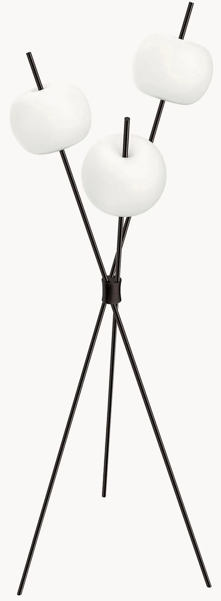 Stmievateľná stojacia lampa Kushi
