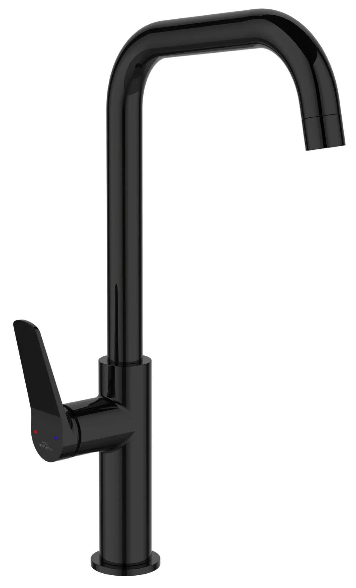 Invena Alonia, vysoká drezová batéria h-373, čierna lesklá, INV-BZ-70-004-V