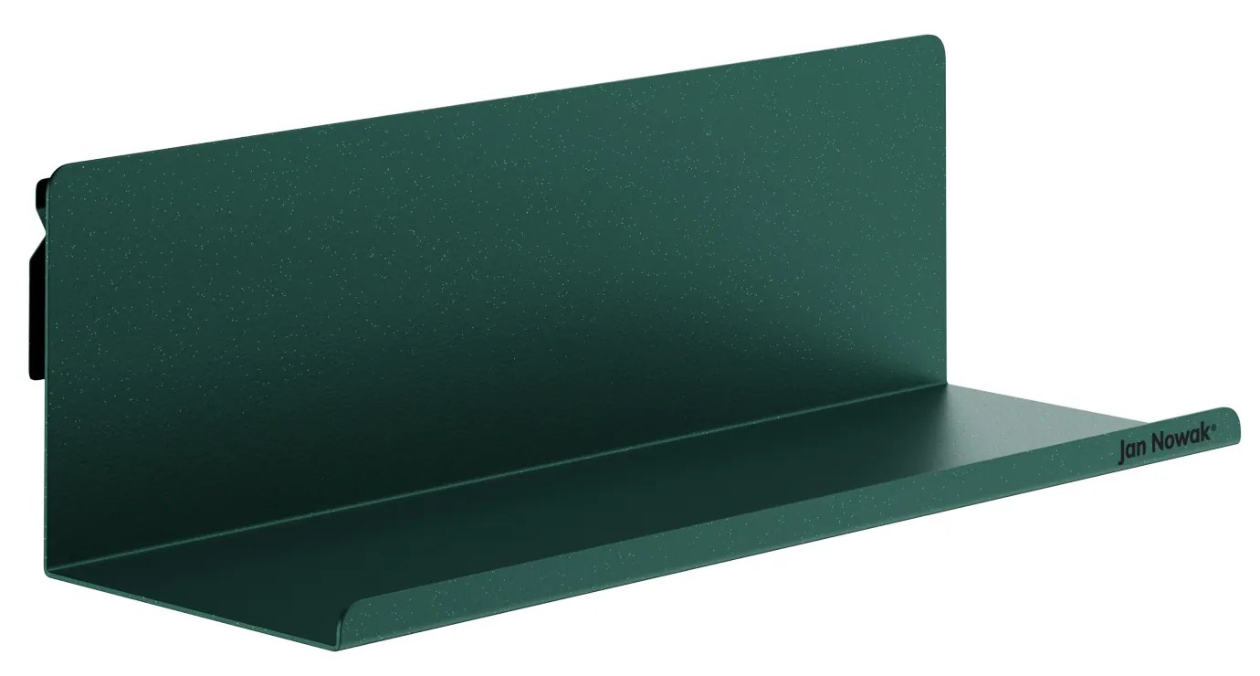 Poličky na stenu JOANNE 400 mm, Modern: fľašková zelená
