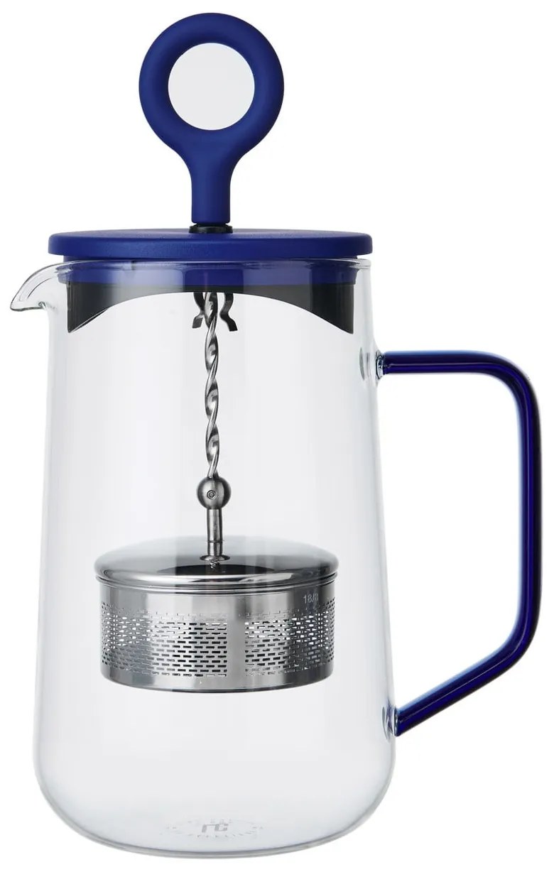 Kitchen Craft Čajová kanvica so sitkom La Cafetière Gyro Blue 1,25 l