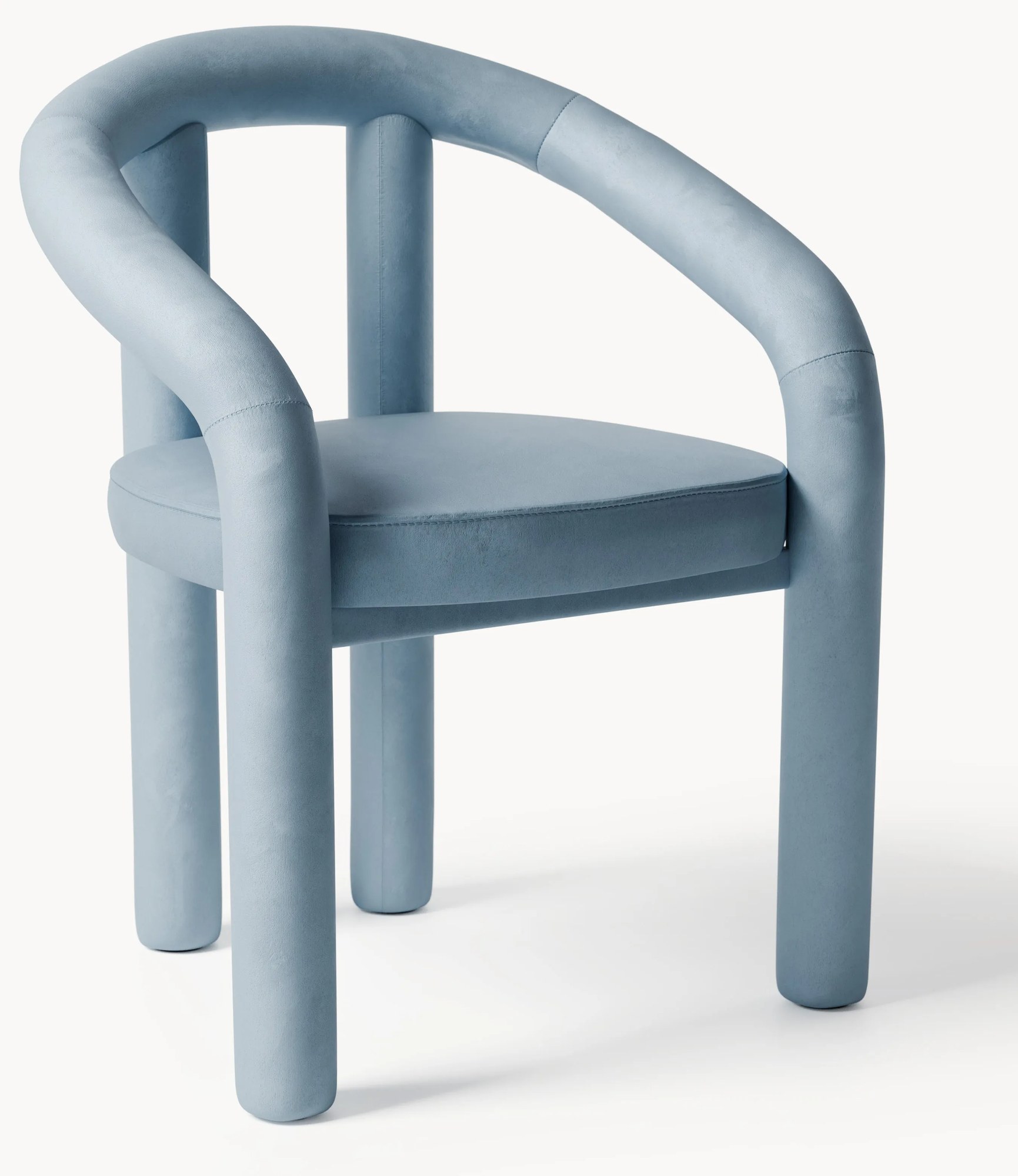 Zamatová stolička's opierkami Calan 3