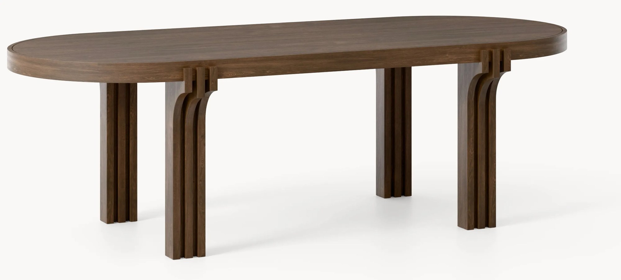 Oválny drevený jedálenský stôl Nolan, rôzne veľkosti