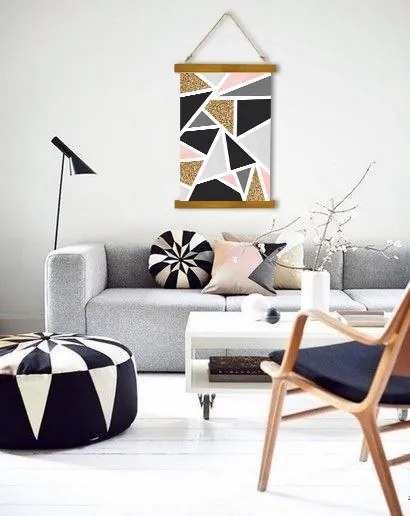 Závesné plátno na stenu Remixed Aviator / Dan Johannson XMPDJ069