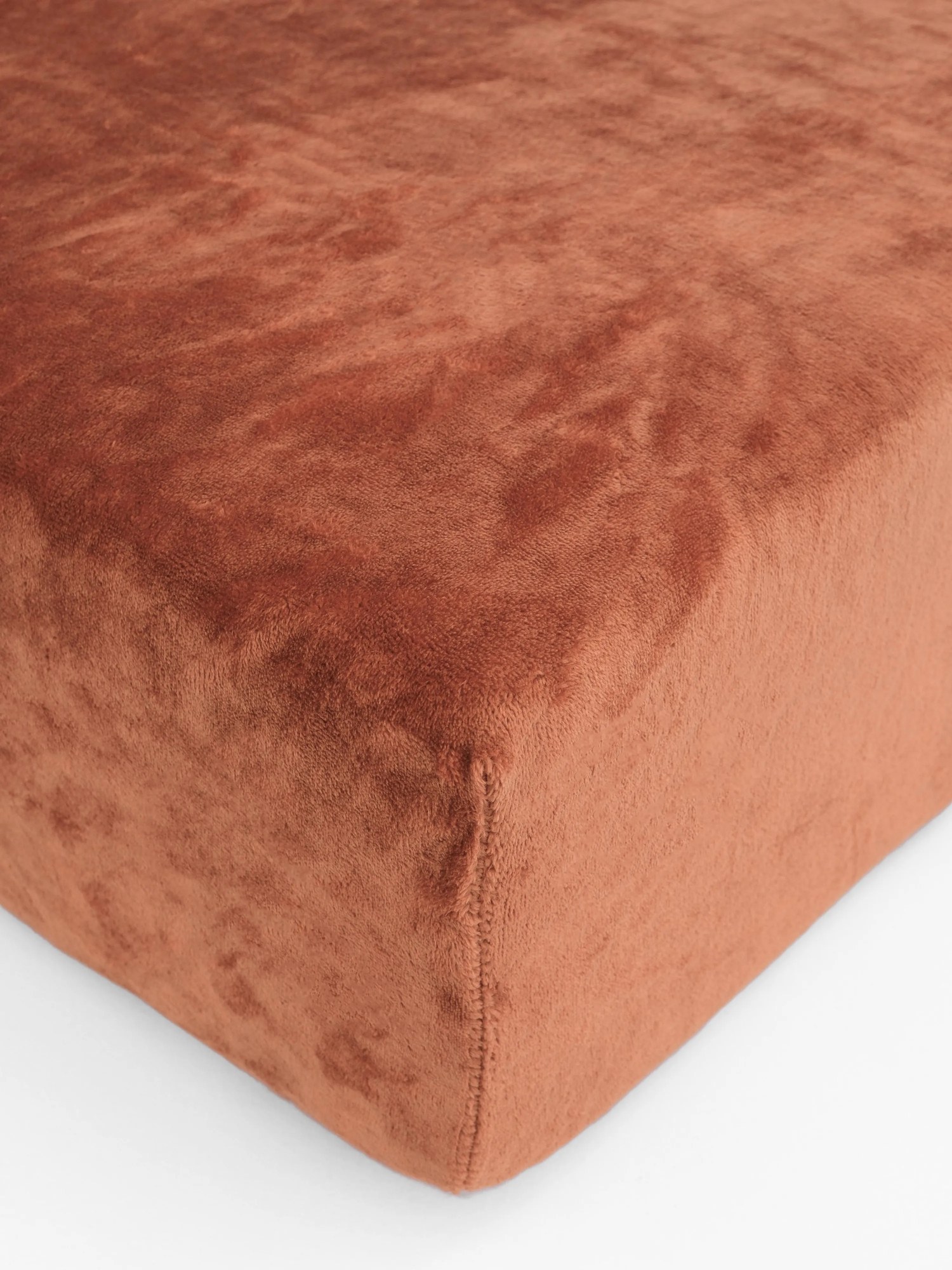 Plachta mikroplyš Deluxe 140 × 200 cm – terakota