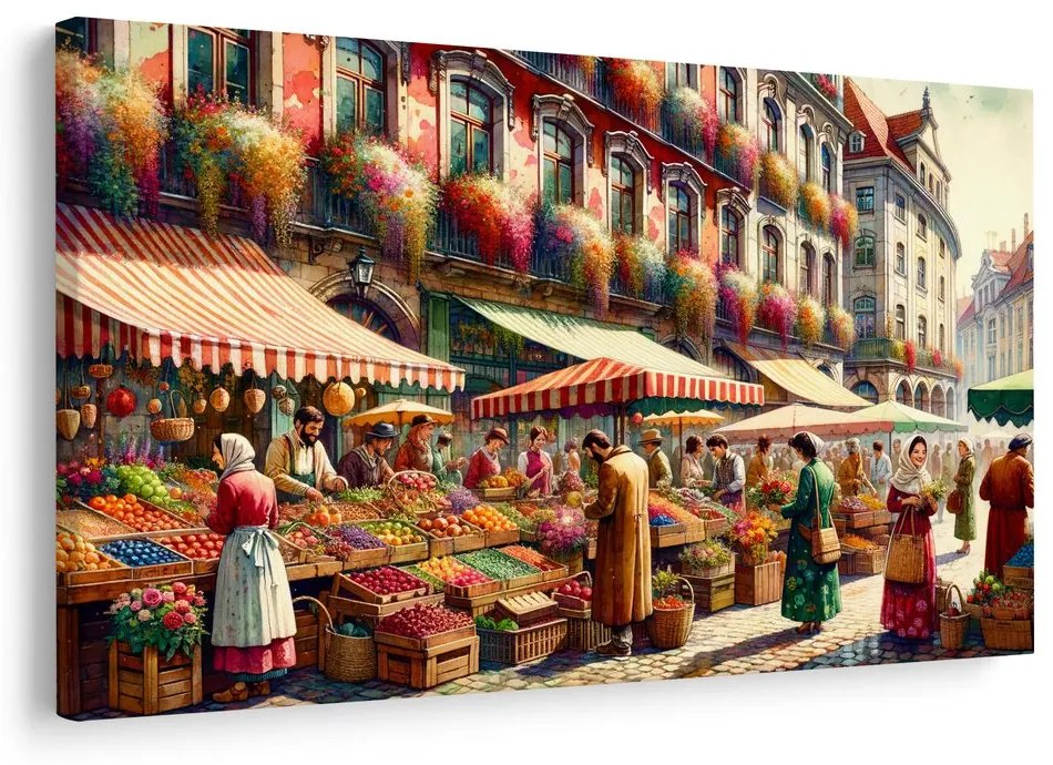 Obraz mestský trh s ovocím