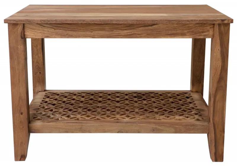 Konferenčný stolík Mira 90x60x60 z indického masívu palisander Only stain