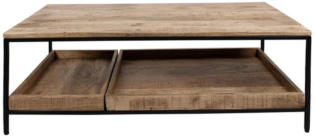 Drevený konferenčný stolík Renard - 110*55*40 cm