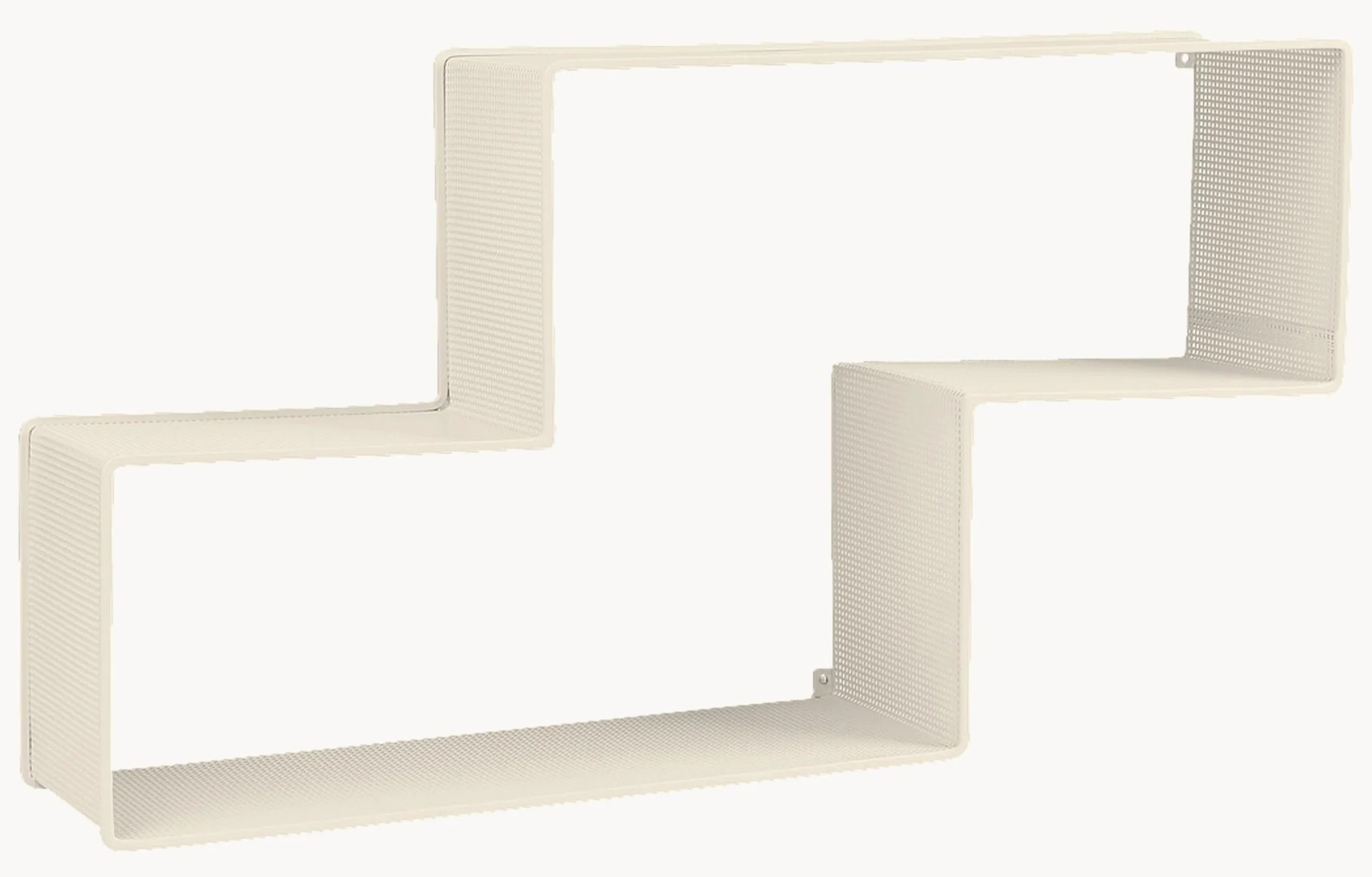 Kovová nástenná polica Dédal