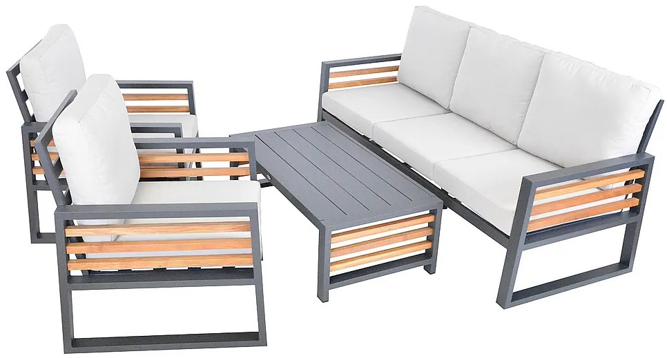 Hliníková zostava NEWPORT pre 5 osôb