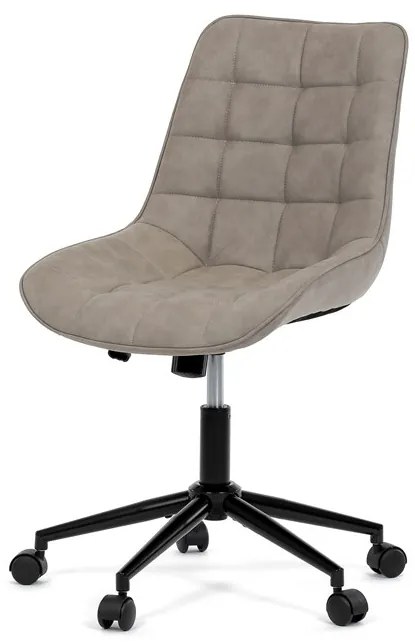 Autronic BONTEC Pracovná stolička, výškovo nastaviteľná, čierna látka, KA-V3120 BK3 Farba: Béžová