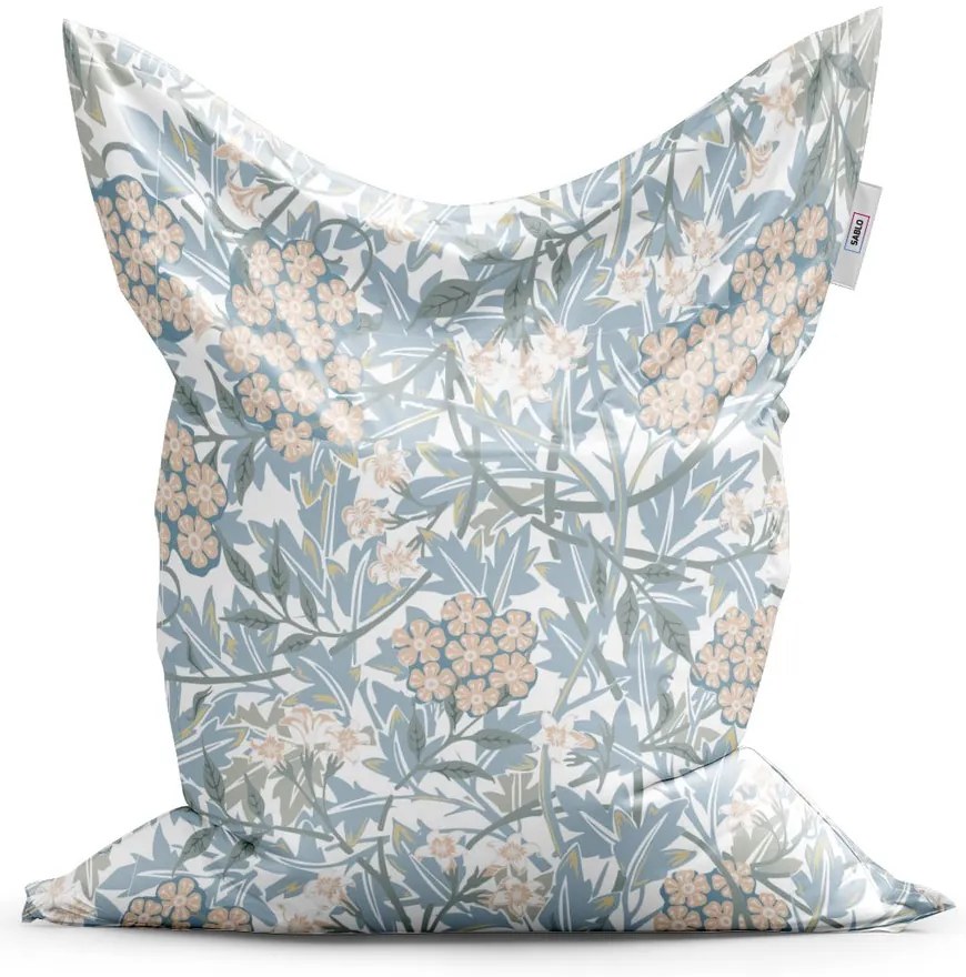 Sedací vak Classic lastovičník - detský, sivá