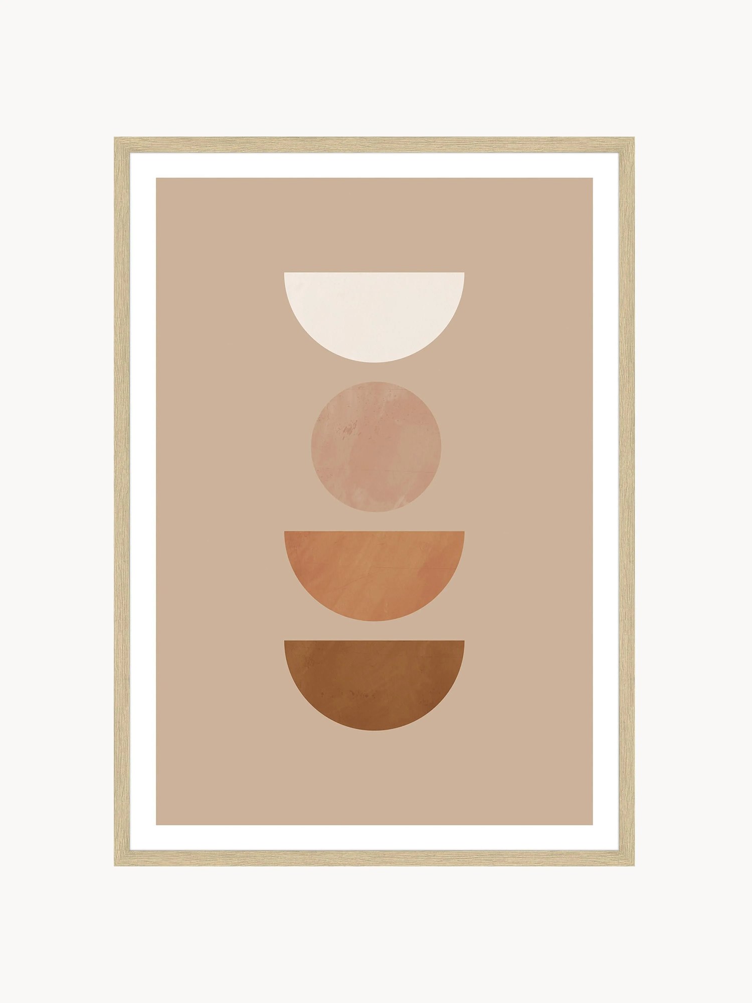 Digitálna tlač s rámom Boho Bowls