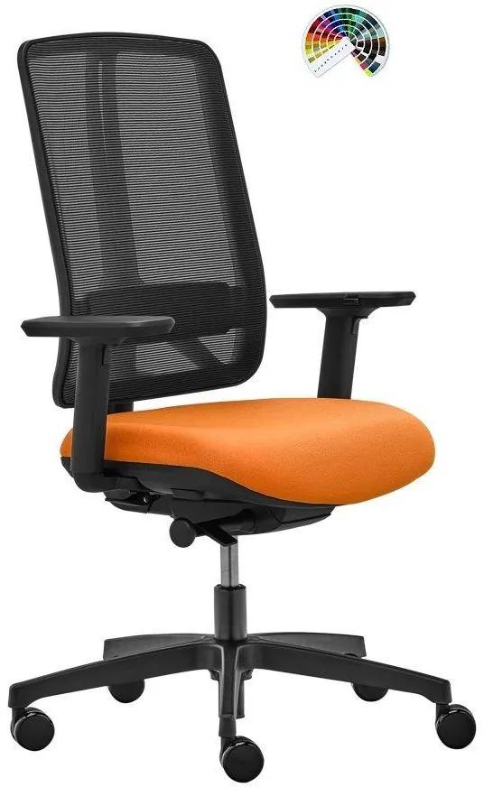 RIM Kancelárska stolička FLEXi XXL FX 1102A 1103A čalúnenie BLAZER, FLAX