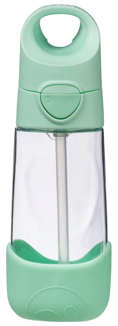 Fľaša na pitie so slamkou 450 ml - spearmint