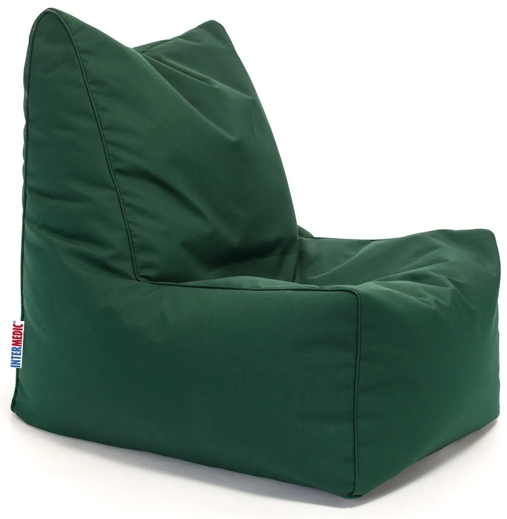 INTERMEDIC SK Sedací vak Solid Outdoor Farba: M14 - tm. modrá