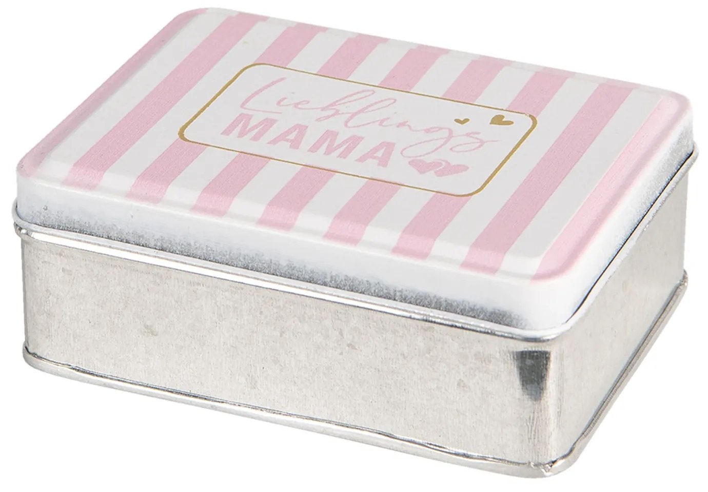 Kovová krabička Mama - 10 * 8 * 4 cm