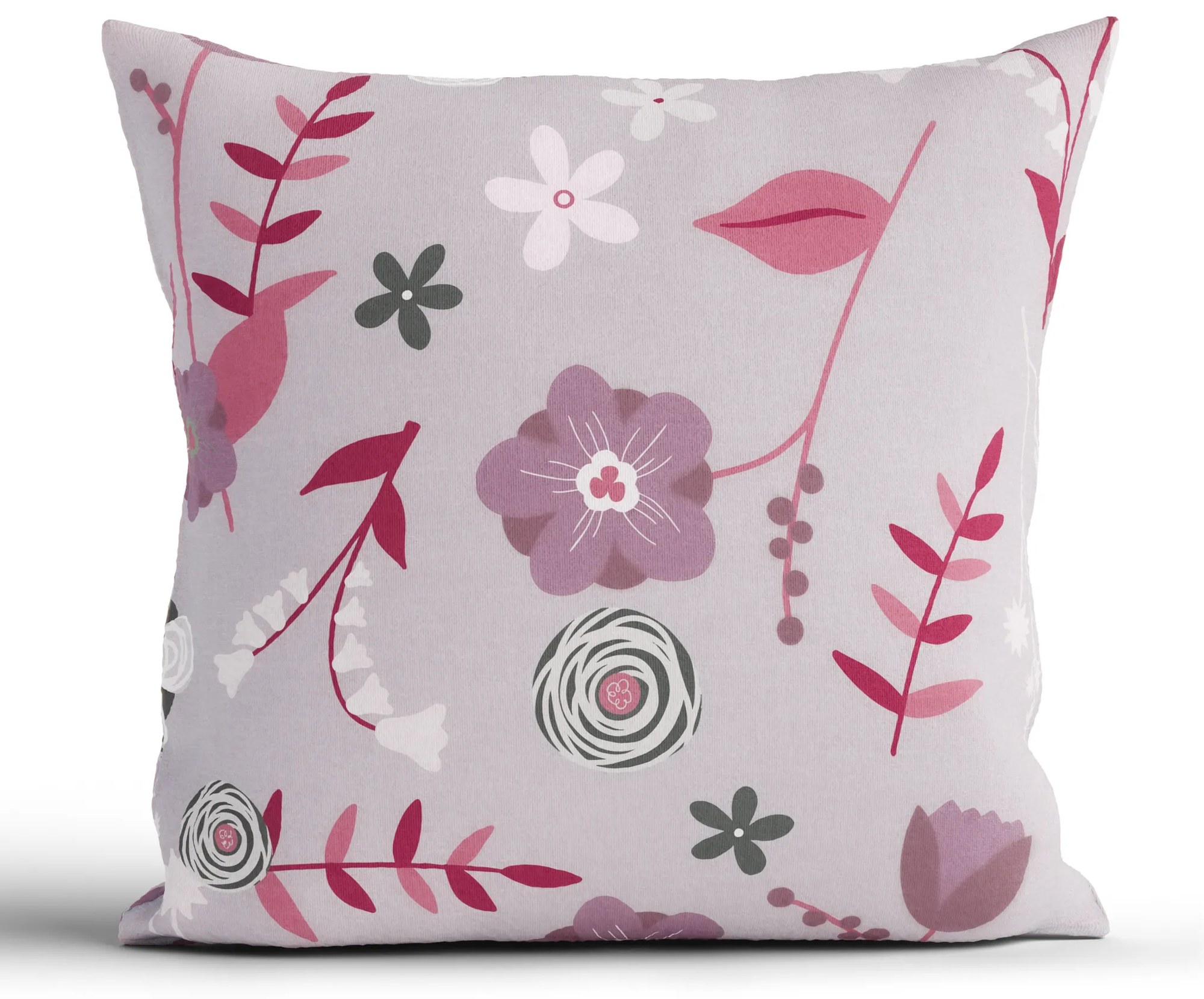 Bavlnená obliečka na vankúš Renforcé 40 × 40 cm - Dora sivá