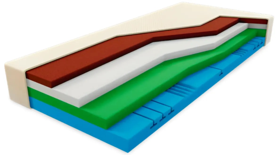 CUREM Zdravotný "Beztiažový" matrac C7000 XD Veľkosť: 200 x 80 cm, Výška: 25 cm