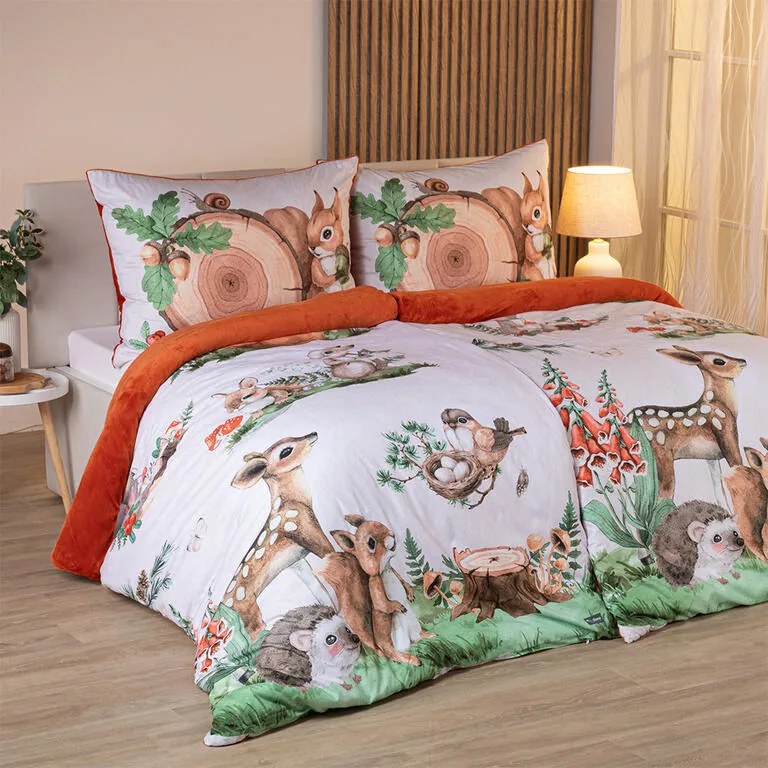 Posteľné obliečky Dual Feel WOODLAND