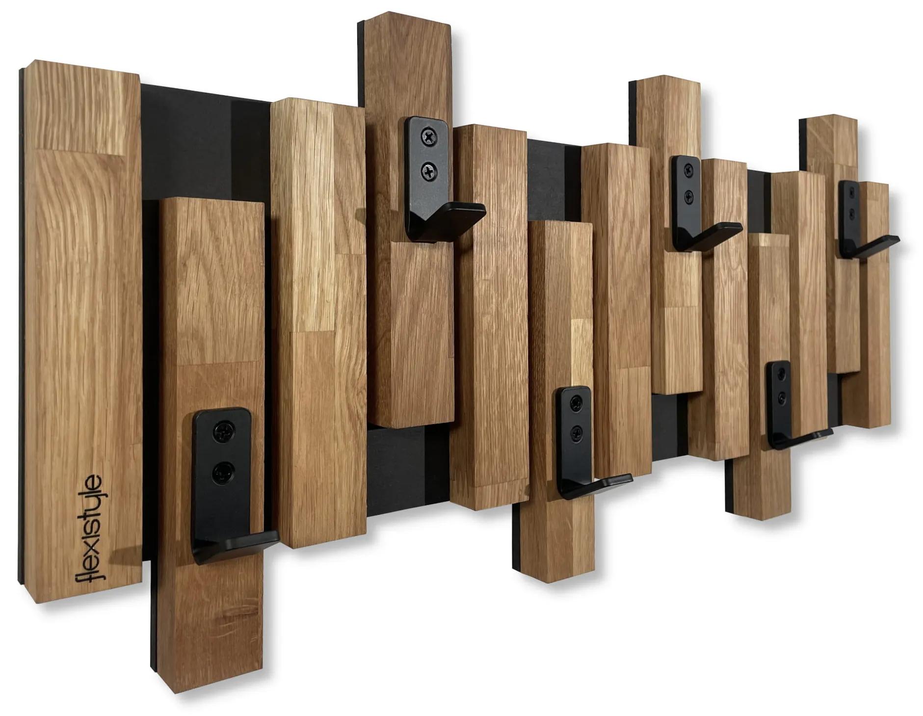 Nástenný lamele vešiak Flexistyle 60cm, w4-6030