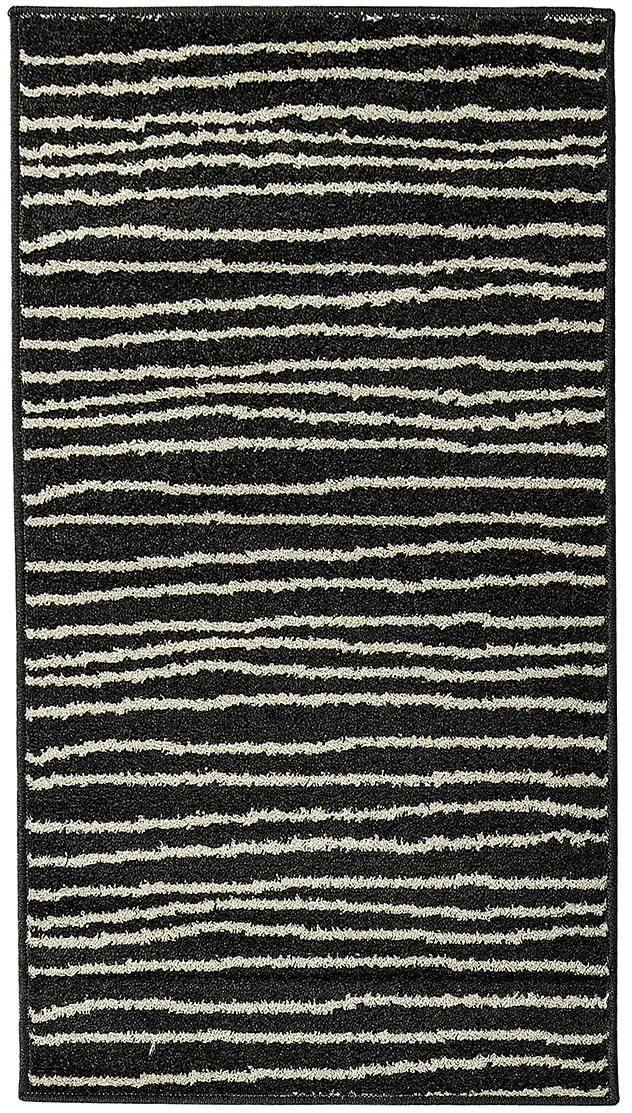 Koberce Breno Kusový koberec LOTTO 562/FM6B, čierna,67 x 120 cm