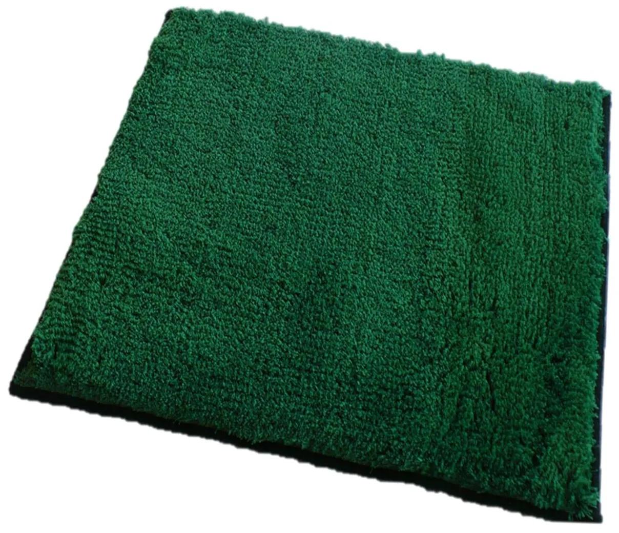 ROUTNER Kúpeľňová predložka COTTON Zelená 20116 - Zelená / 50 x 50 cm 20116