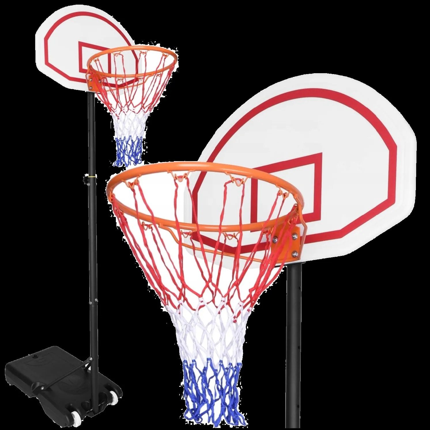 Garden Line BASKETBALOVÝ KOŠ NA NASTAVITEĽNOM STOJANU 165–205 CM *7499