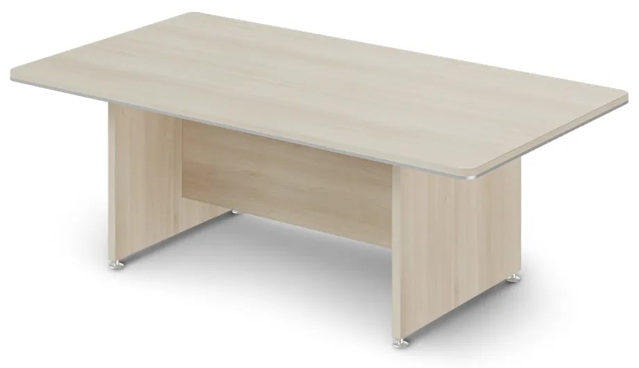 Konferenčný stôl TopOffice 220 x 120 cm, agát svetlý