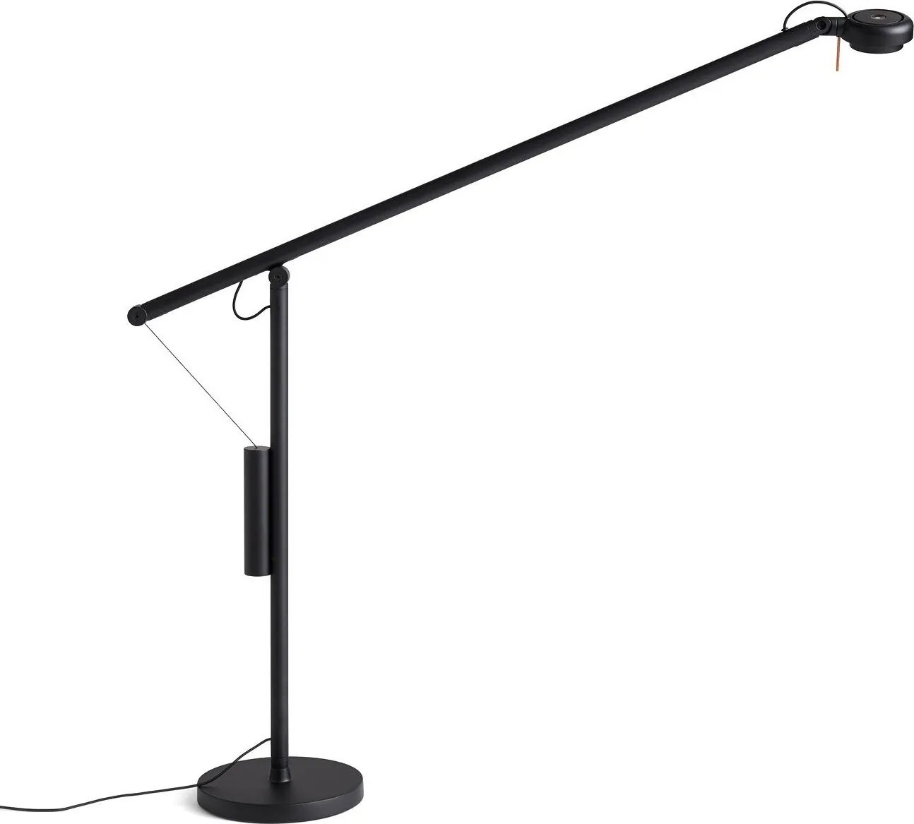Lampa na pracovný stôl Fifty-Fifty L čierna