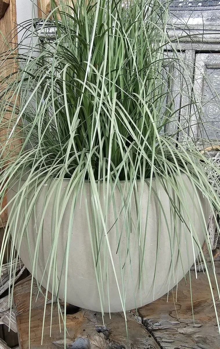 Set 3ks béžovo-šedých kvetináčov Clay - Ø 55*39 cm