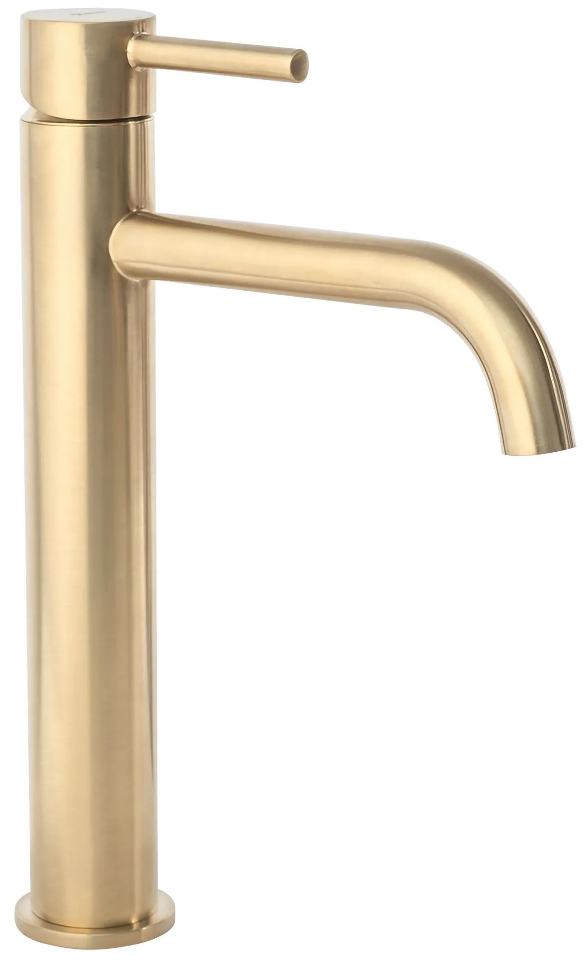 Rea Lungo, vysoká umývadlová batéria h-280, zlatá matná, REA-B4526