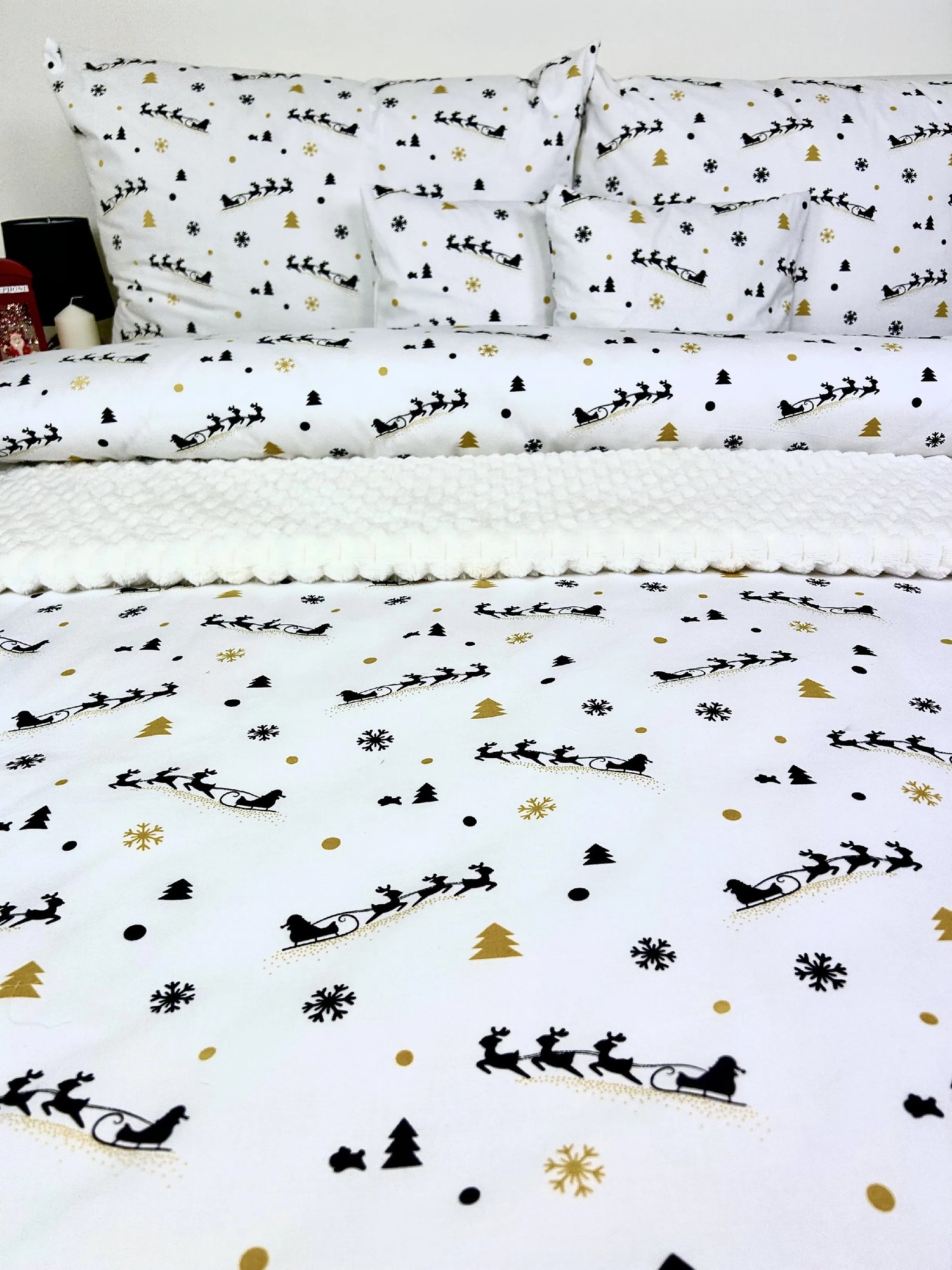 INTERMEDIC SK Posteľná obliečka Zlatý Stromček 140x200/70x90 cm