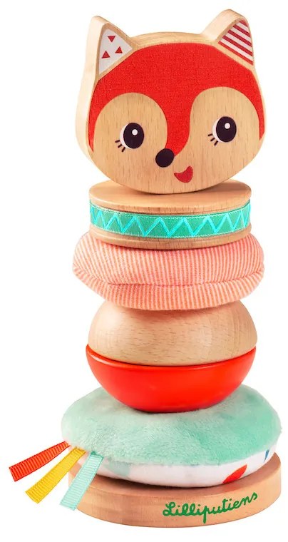 Lilliputiens – líška Alice – stohovacia pyramída