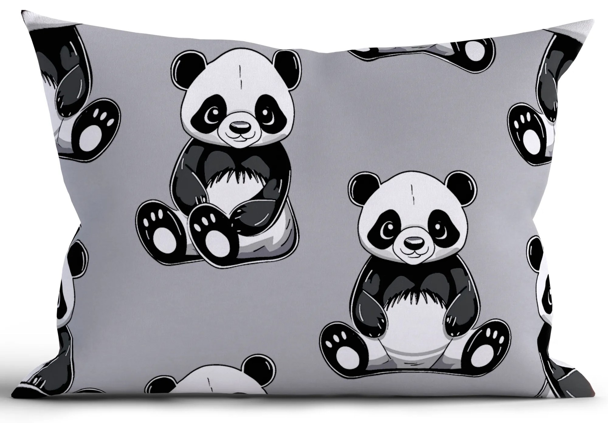 Bavlnená obliečka na vankúš Renforcé 40 x 60 cm – Panda