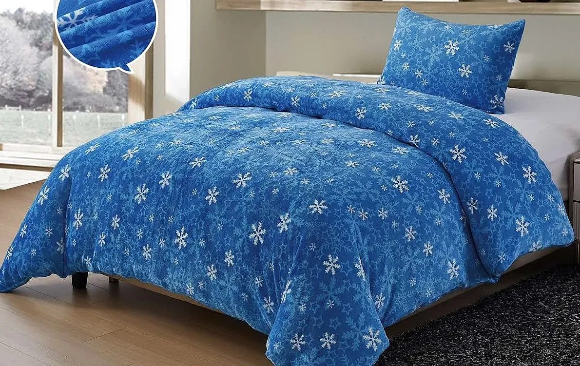 Obliečky Christmas 2 MikroFlanel 70x90 140x200 cm