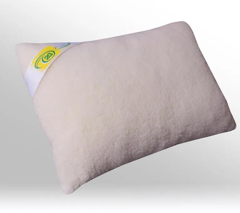 Vankúš z Merino vlny 70 x 90 cm