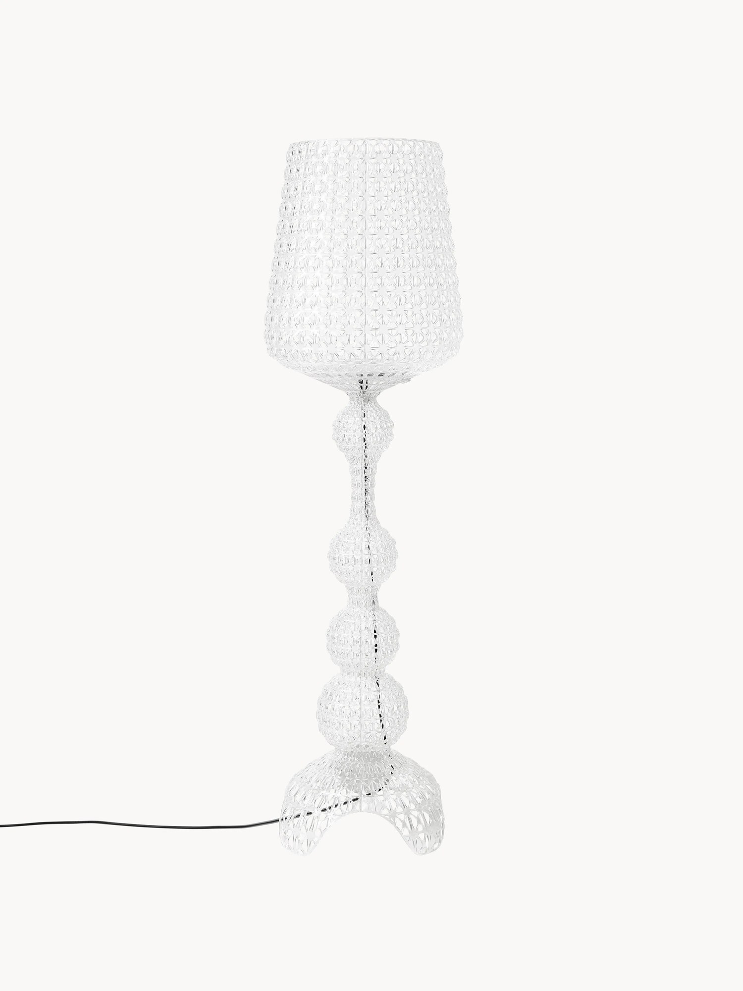 Stmievateľná vonkajšia stojacia LED-lampa Kabuki