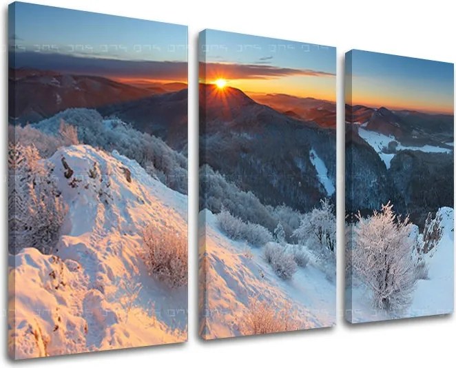 Obraz na stenu 3 dielny SLOVENSKO SK007E30