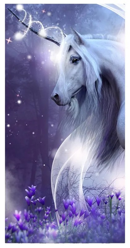 Detská osuška 70 × 140 cm ‒ Unicorn 