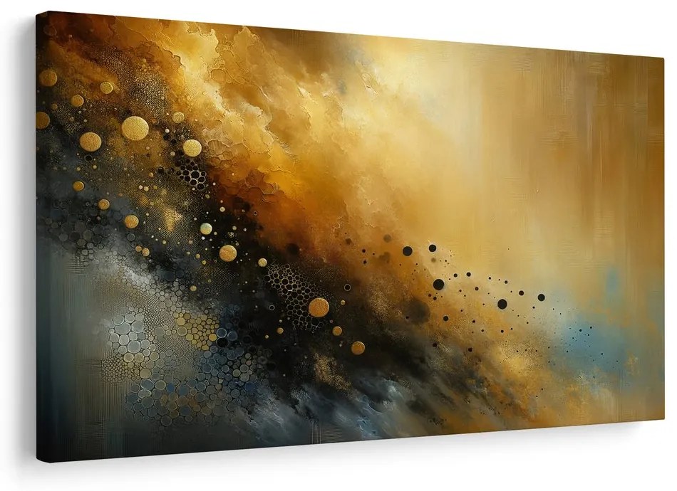 Obraz nekonečné hviezdne zlato