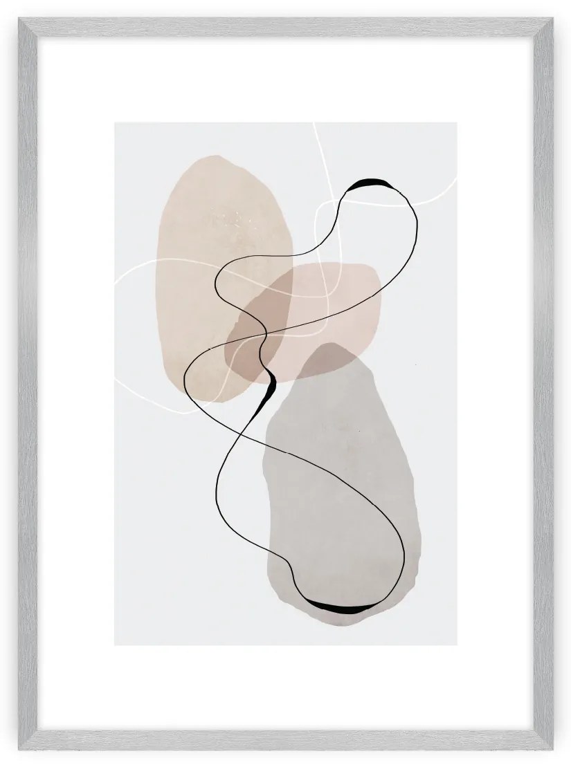 Plagát Abstract Lines I