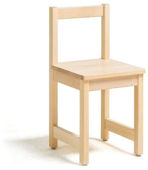 Detská stolička TESSA, V 390 mm, breza