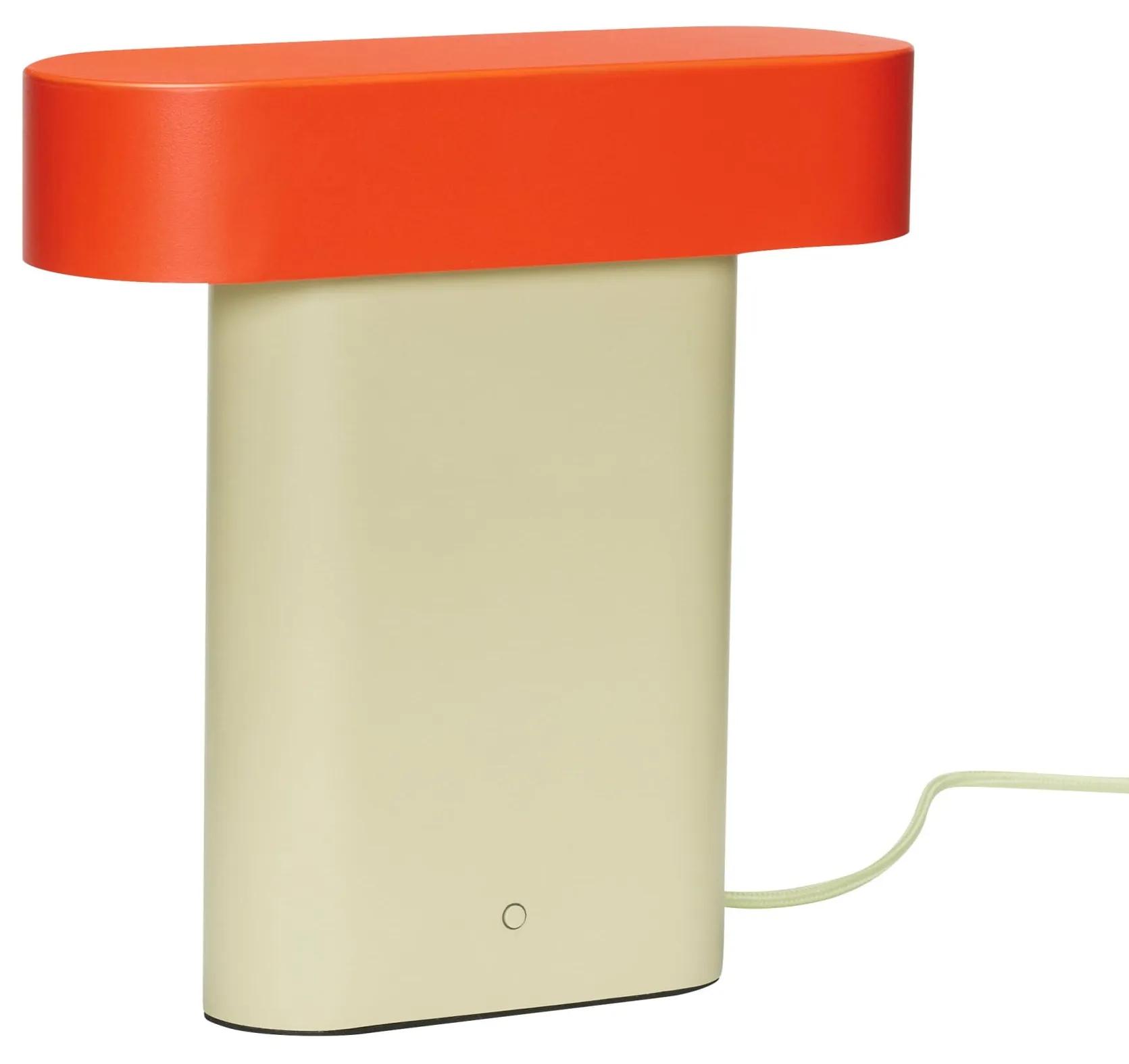 Hübsch Stmievateľná stolná LED lampa Sleek Green/Red