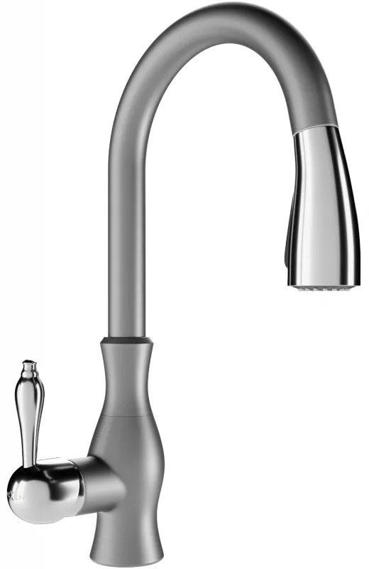 Mexen Savita - Vysoká batéria/drezová, šedá, 672601-61