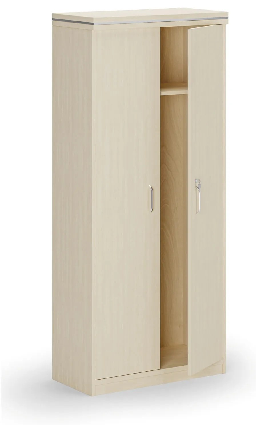 Šatníková skriňa s výsuvom ARRISTO LUX, 800 x 400 x 1836 mm, breza